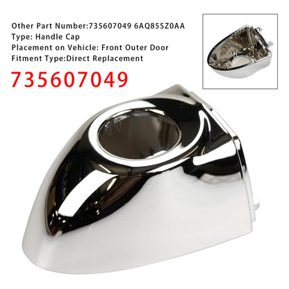 Fiat 500X 2016-2021 Front Outer Door Handle Cap 735607049