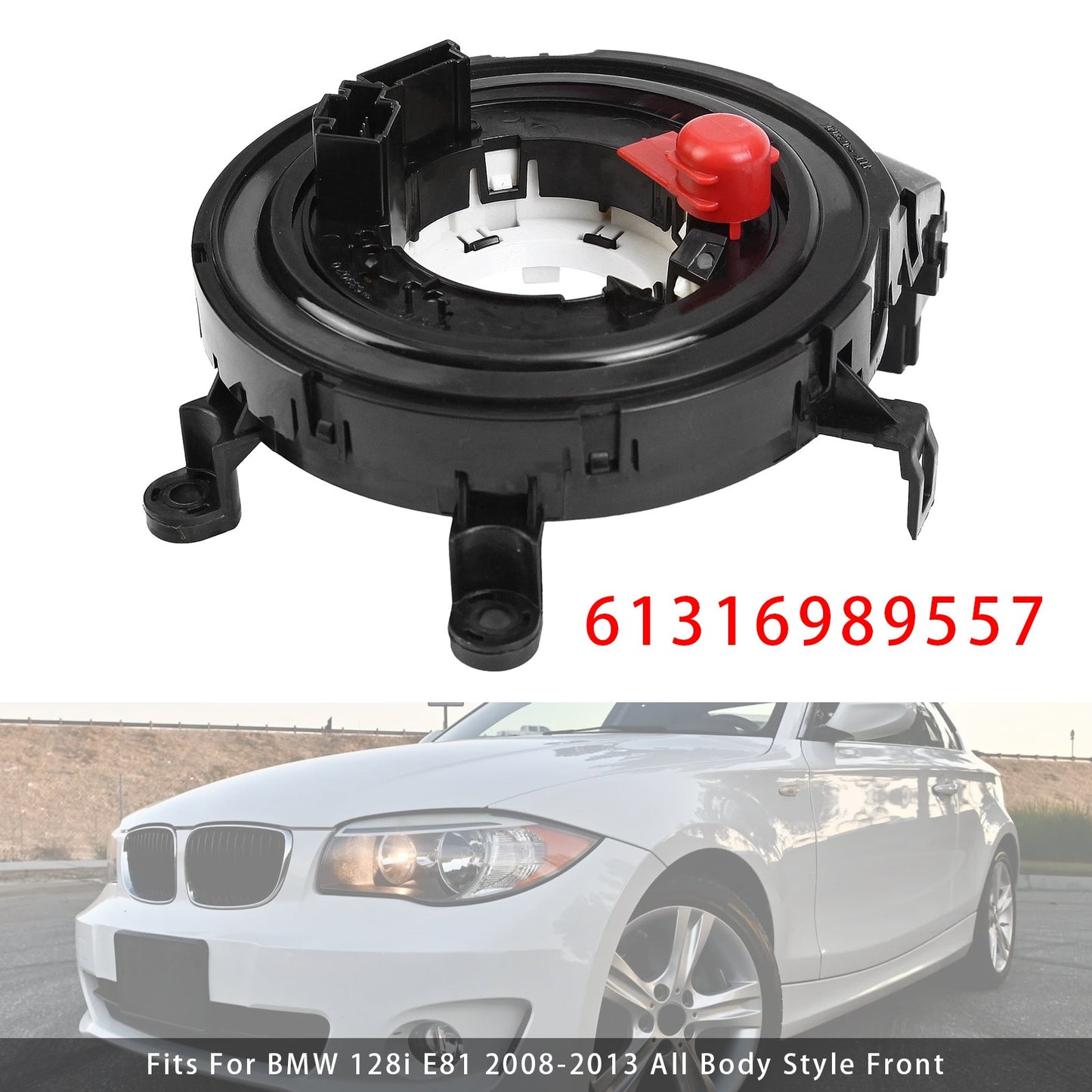 BMW E93 E92 E90 E88 E84 E82 X5 Steering Spiral Cable Clock Spring 61316989557
