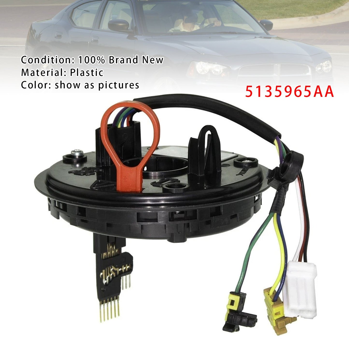Dodge Charger Magnum Chrysler 300 2005-2008 Spiral Cable Clock Spring 5135965AA