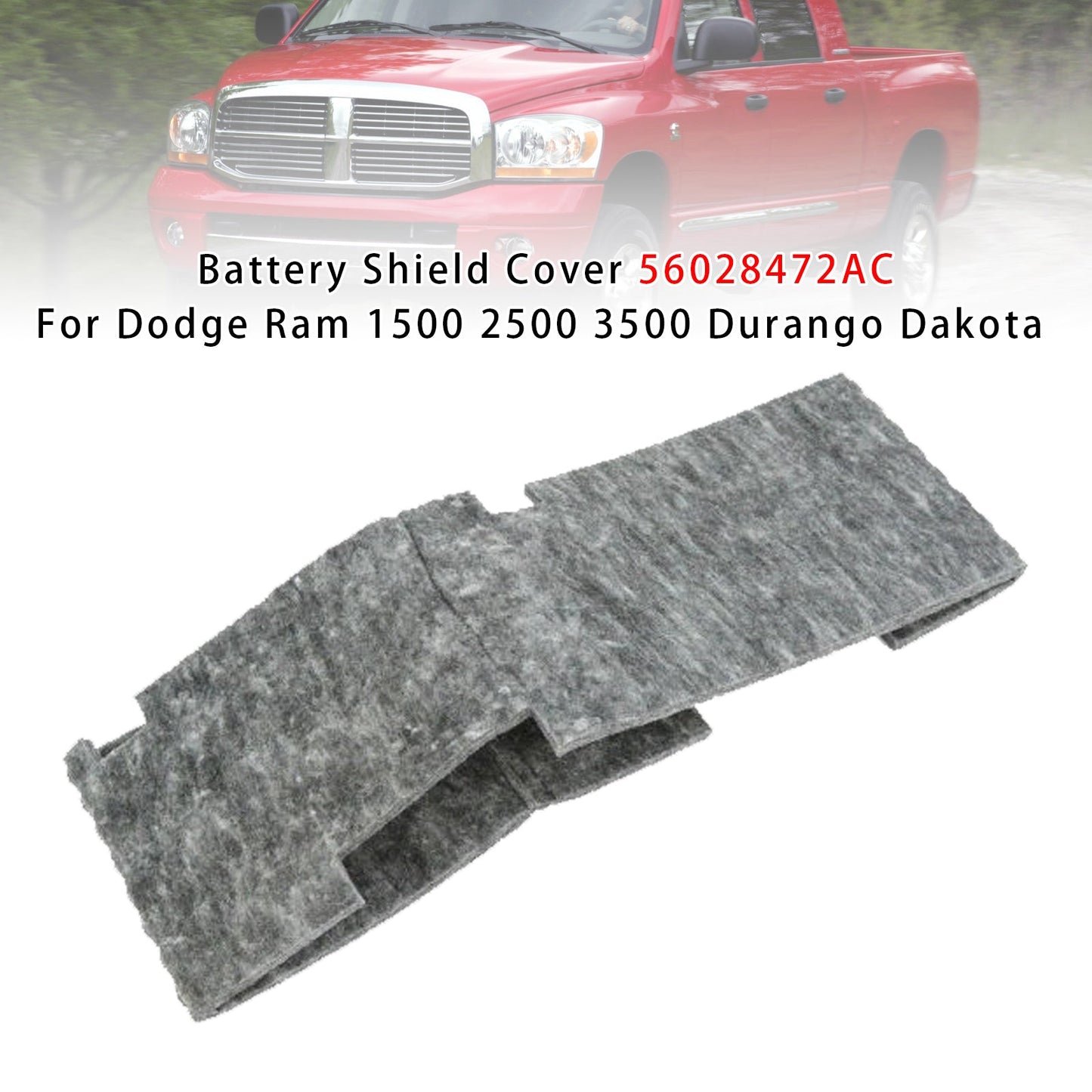 Dodge Ram 1500 2500 3500 Durango Dakota  Battery Shield Cover 56028472AC
