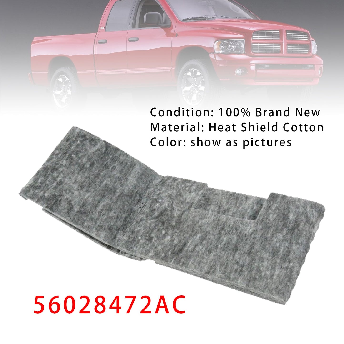 Dodge Ram 1500 2500 3500 Durango Dakota  Battery Shield Cover 56028472AC