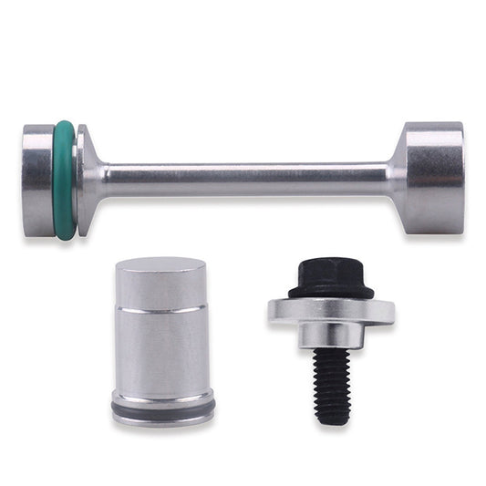GM LS Oil Diverter Barbell & Oil Valve Plug & Oil Pickup Tube Hold Down Kit