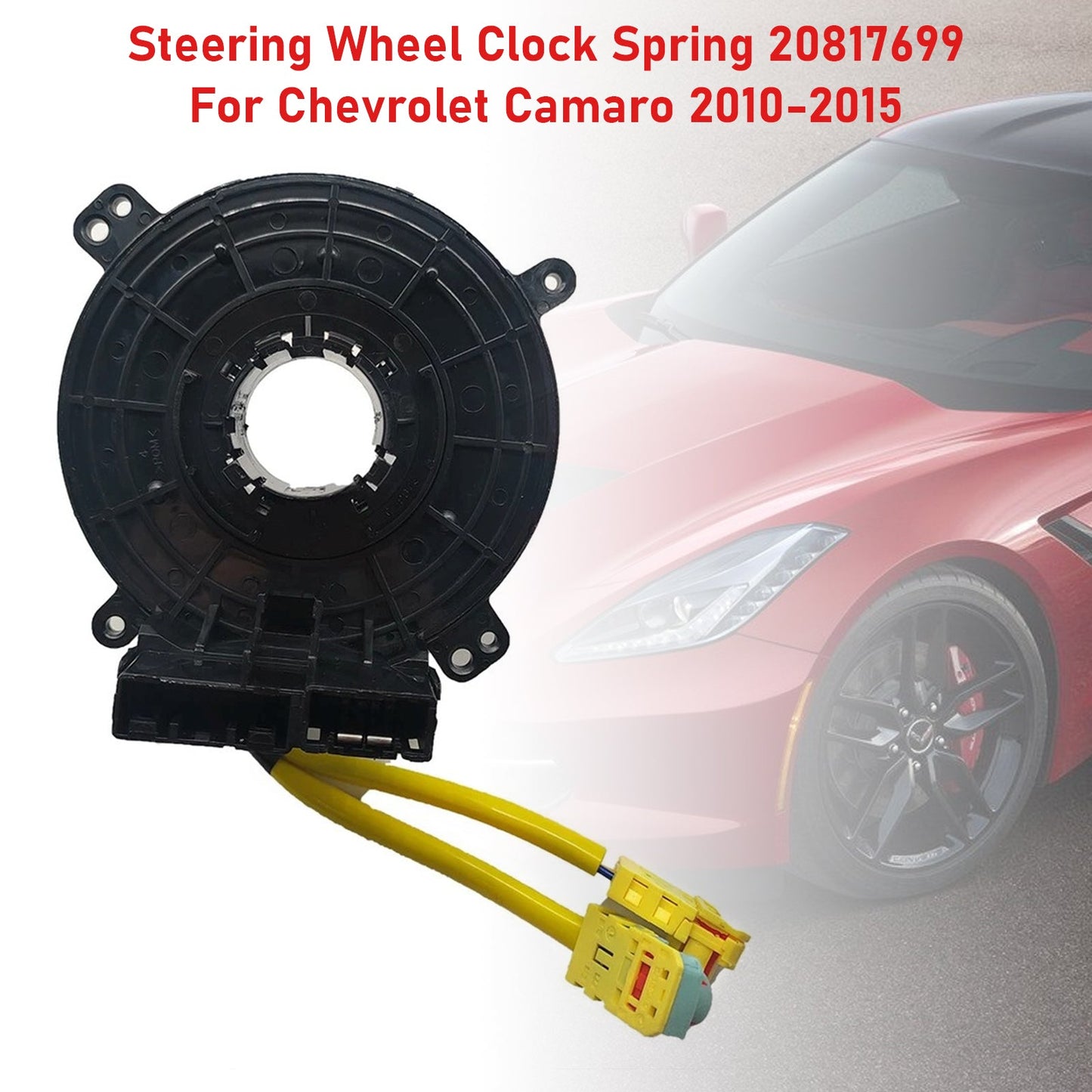 Chevrolet Camaro 2010-2015 Steering Wheel Clock Spring 20817699