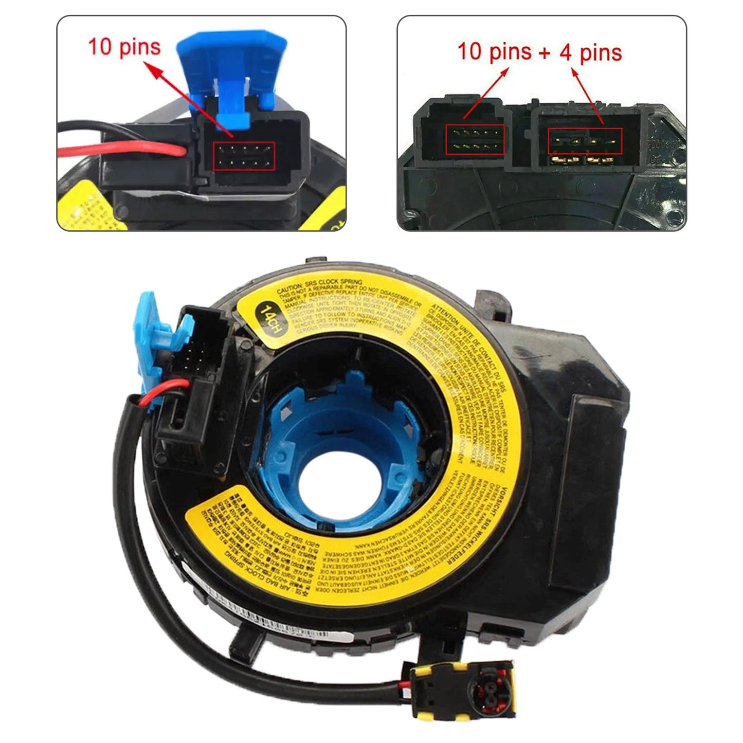 KIA RIO 2012-2016 Steering Wheel Clock Spring 93490-1W110