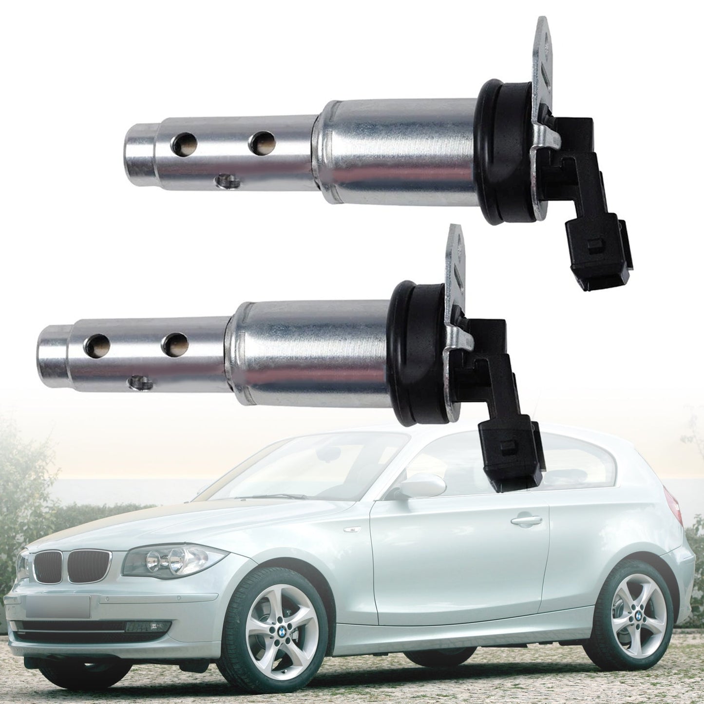 BMW 1 E81 2006-2012 2PCS Oil Control Valve Timing VVT Solenoid 11367585425