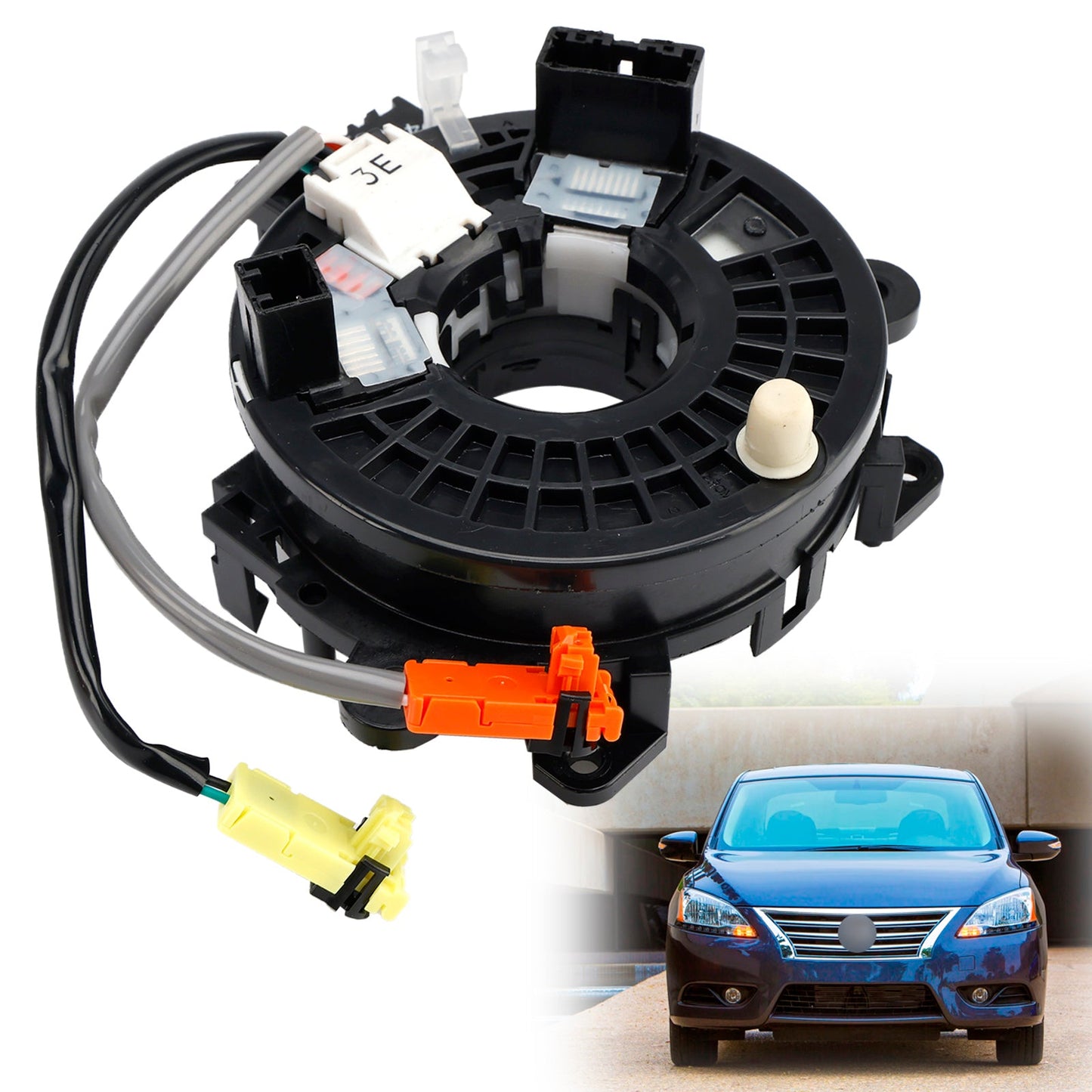 Nissan Sentra Versa 2013-2019 Steering Wheel Clock Spring 25554-3SGOA