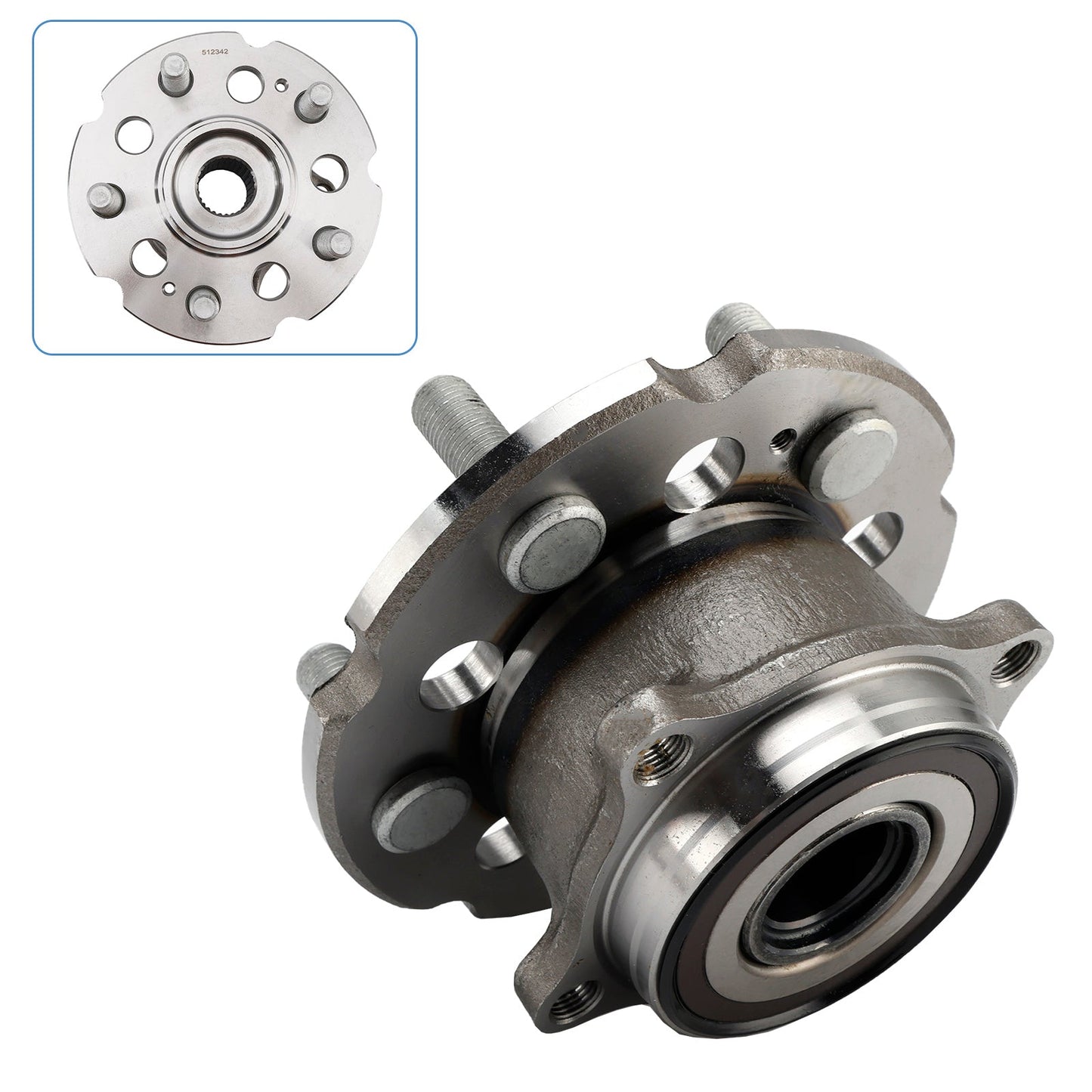 Acura MDX ZDX Honda Pilot AWD 2008-2013 Rear Wheel Hub Bearing 512342 H24080BTA