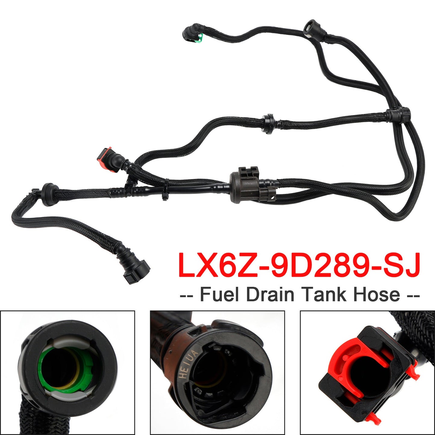 2020-2025 Ford Bronco Sport Escape LX6Z-9D289-SJ Fuel Drain Tank Hose