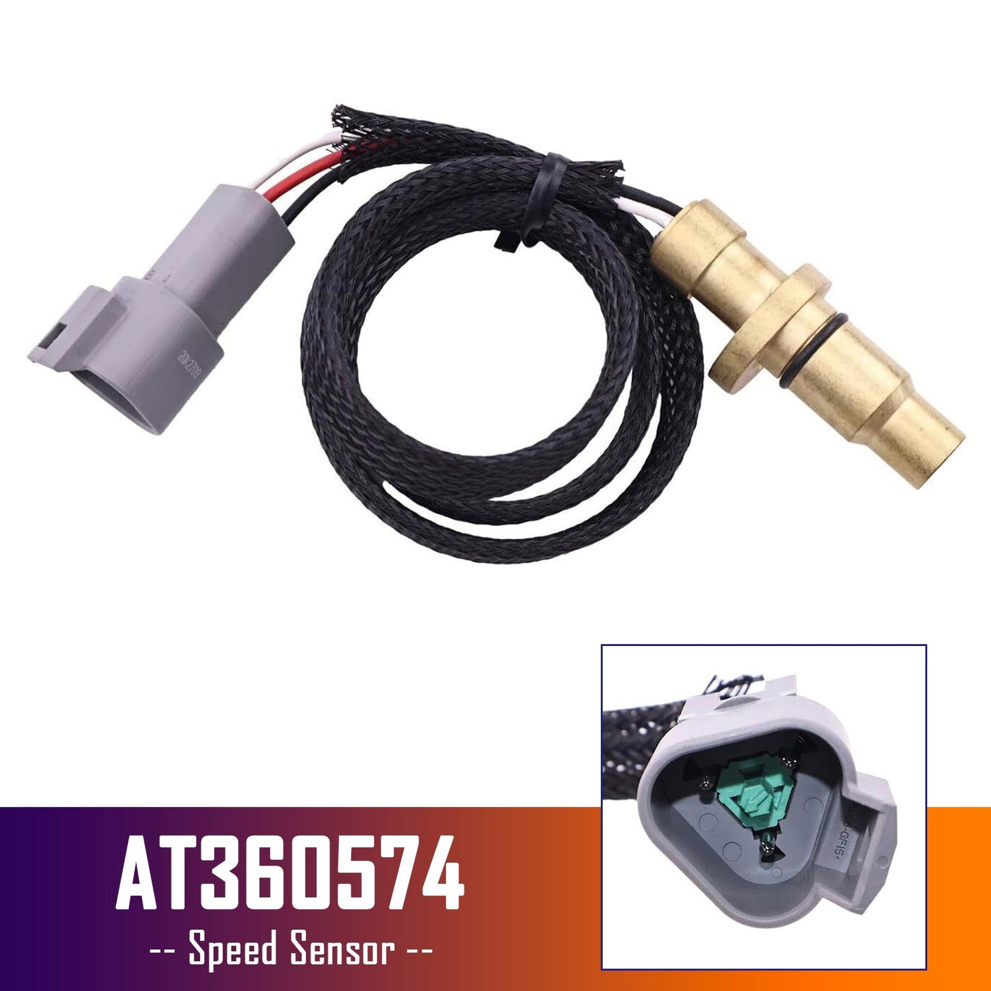 John Deere 450J 450K 550J 650J 605C 605K 700J 850J Speed Sensor AT360574