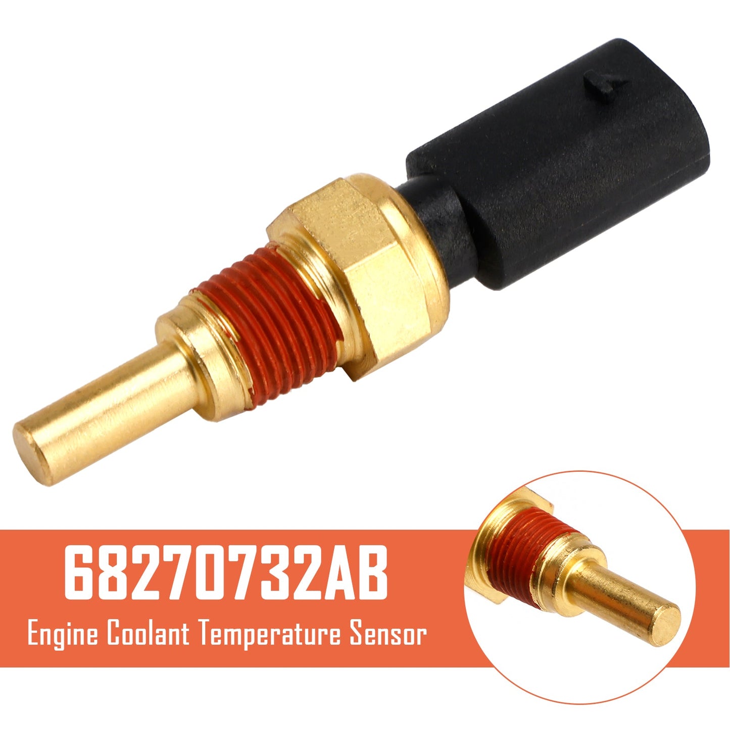 Dodge Ram for Chrysler Engine Coolant Temperature Sensor 68270732AB