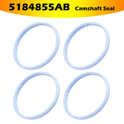 4pc 5184855AB Camshaft Seals Left or Right for Chrysler for Dodge 3.6L