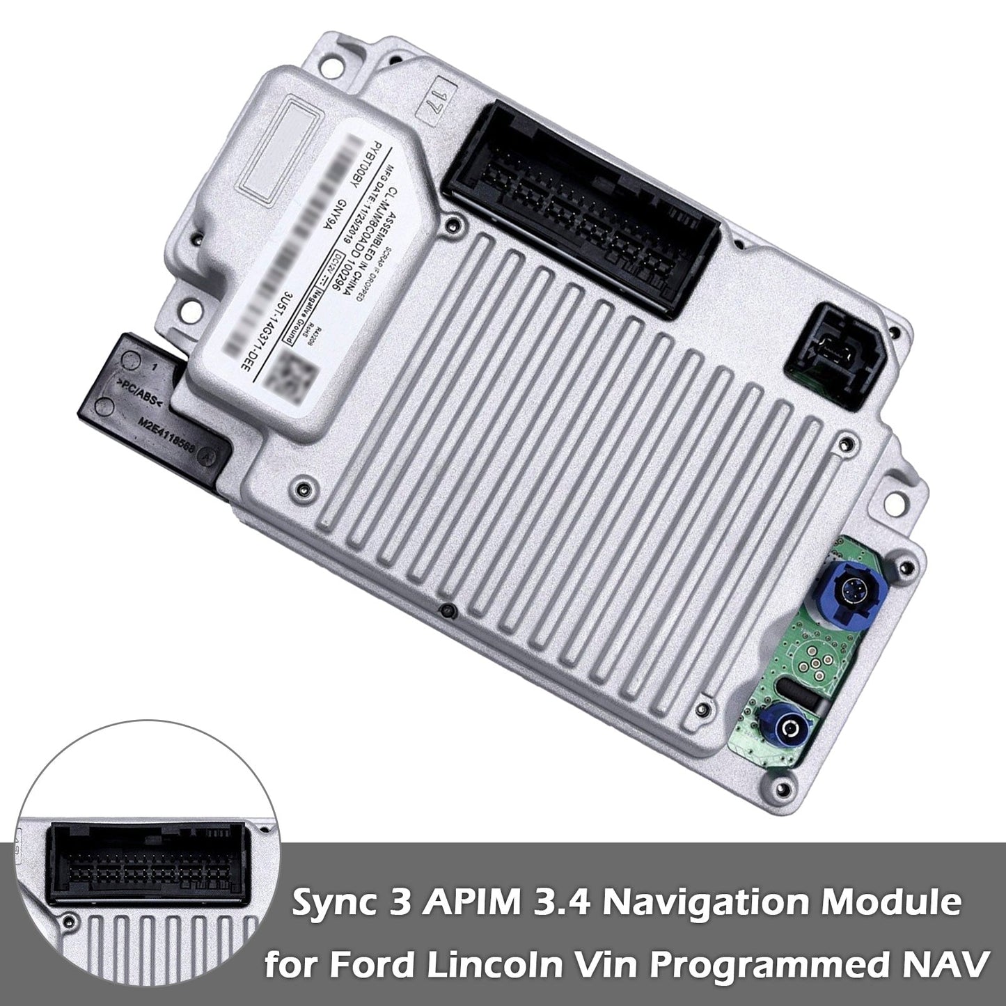 Sync 3 APIM 3.4 Navigation Module for Ford Lincoln Vin Programmed NAV