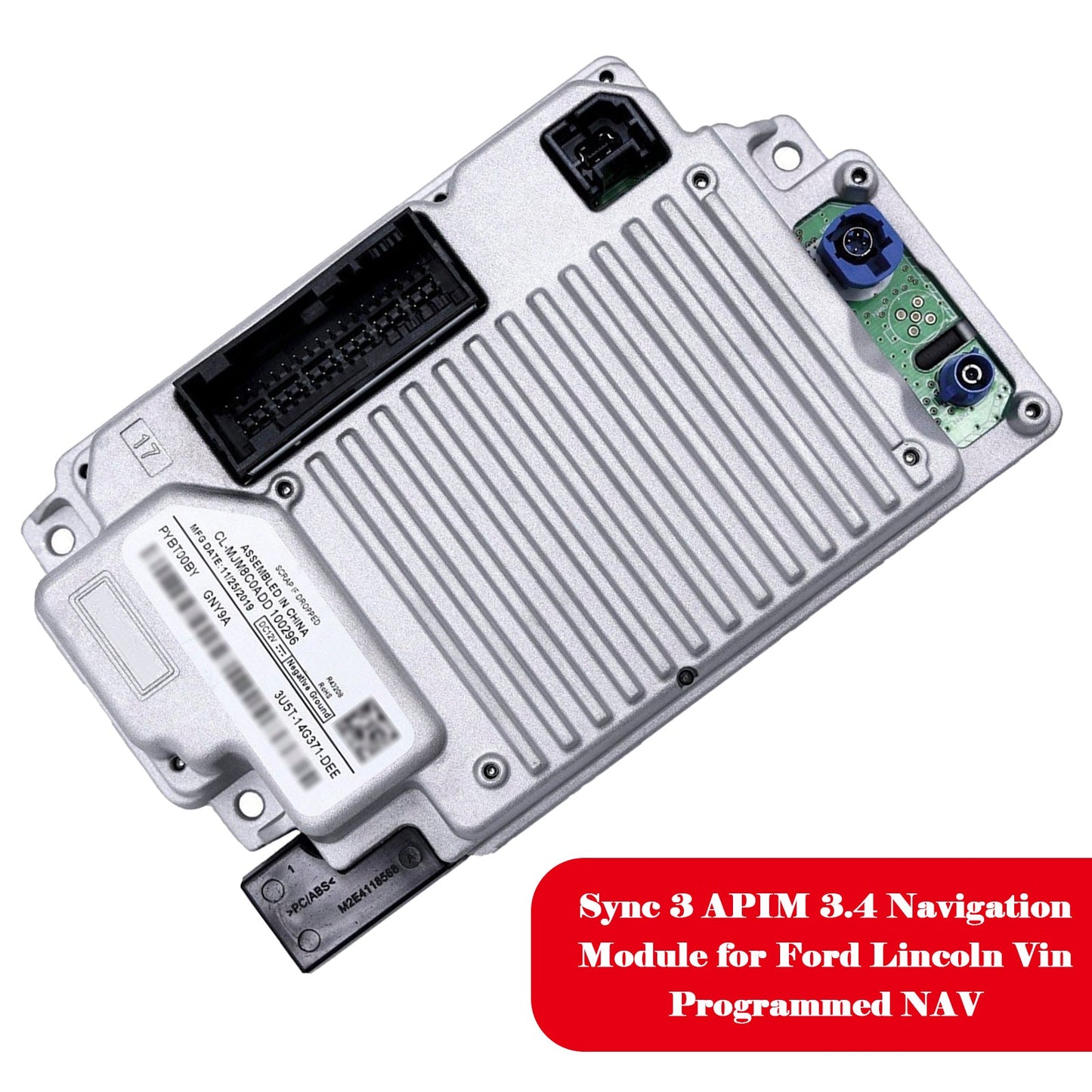 Sync 3 APIM 3.4 Navigation Module for Ford Lincoln Vin Programmed NAV