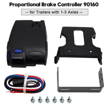 Proportional Brake Controller 90160 for Trailers with 1-3 Axles