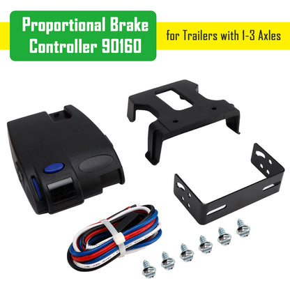 Proportional Brake Controller 90160 for Trailers with 1-3 Axles
