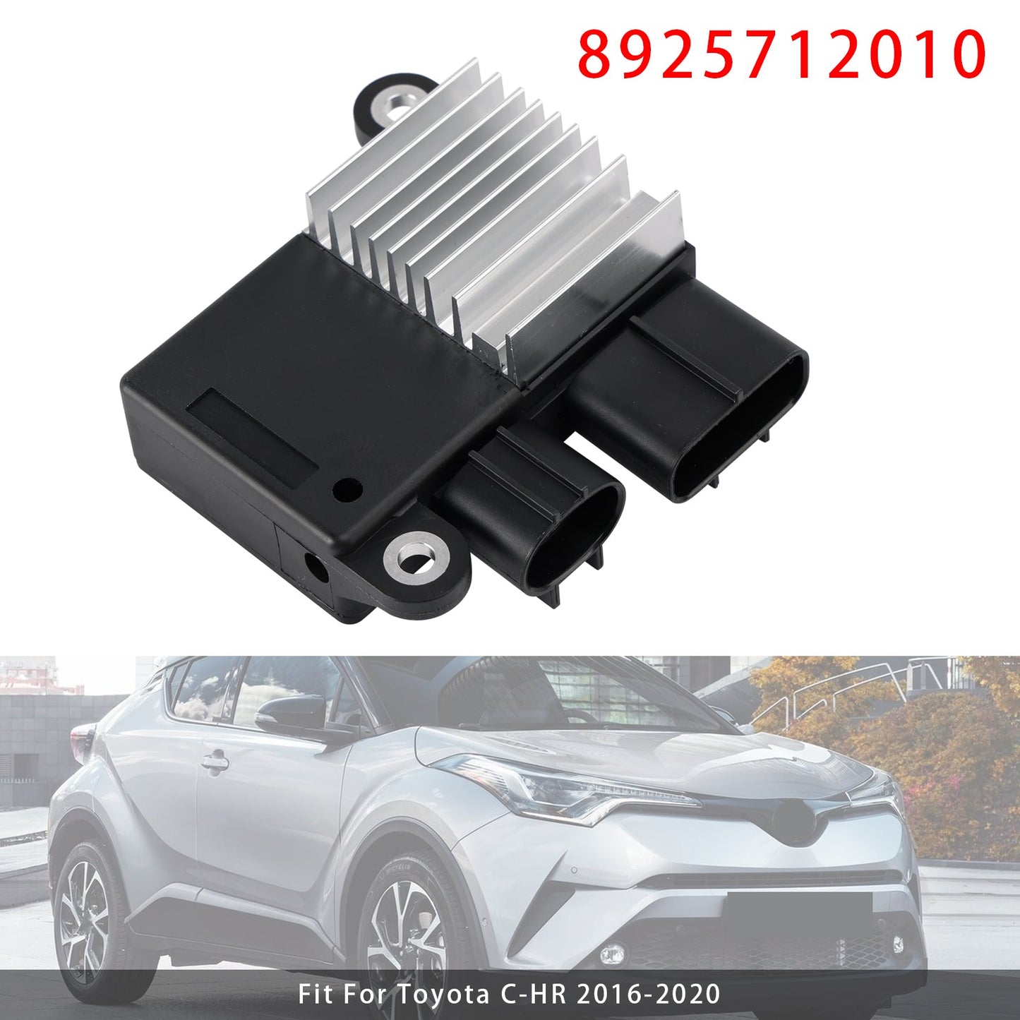 Toyota Corolla C-HR Matrix 09-19 8925712010 Radiator Fan Control Module