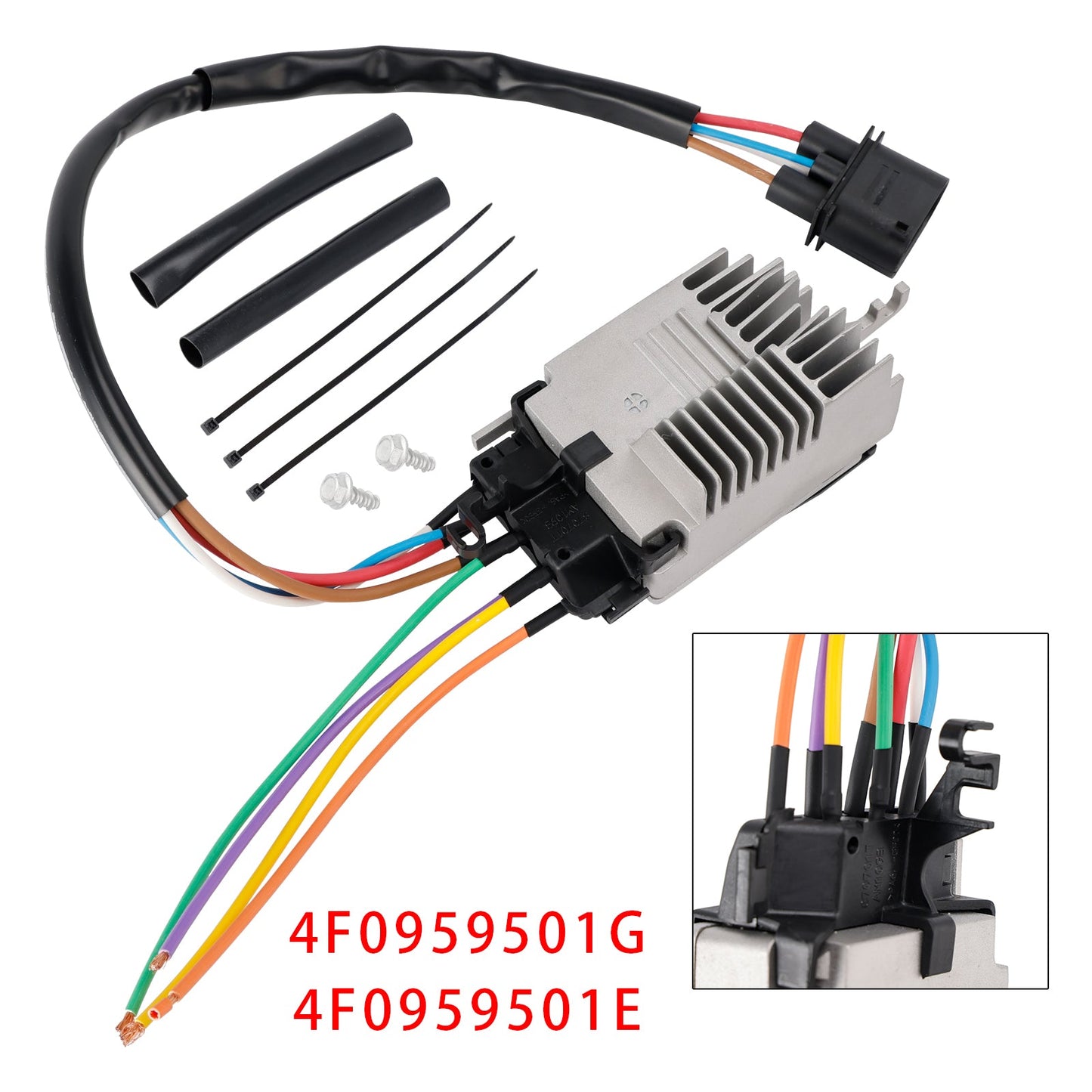 Audi A6 2004-2011 4F0959501G 4F0959501E Radiator Fan Control Module