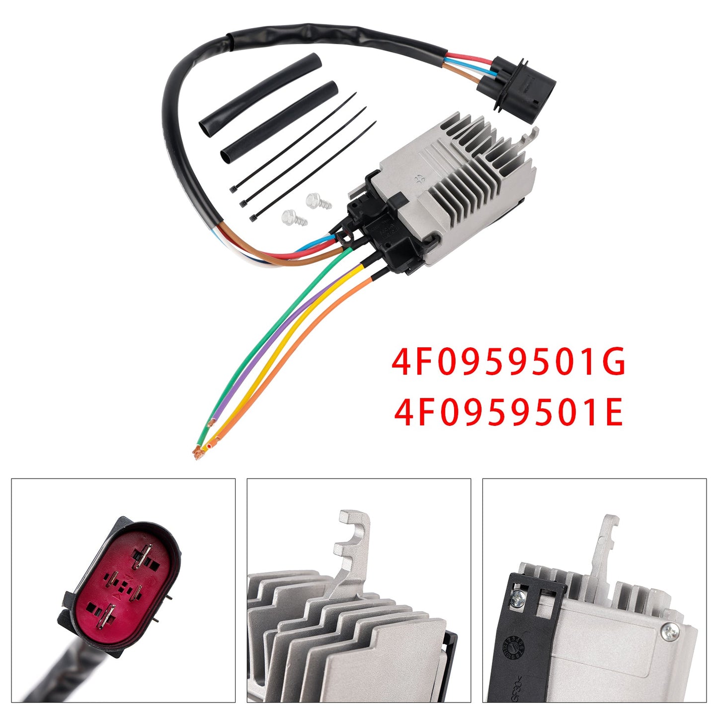 Audi A6 2004-2011 4F0959501G 4F0959501E Radiator Fan Control Module