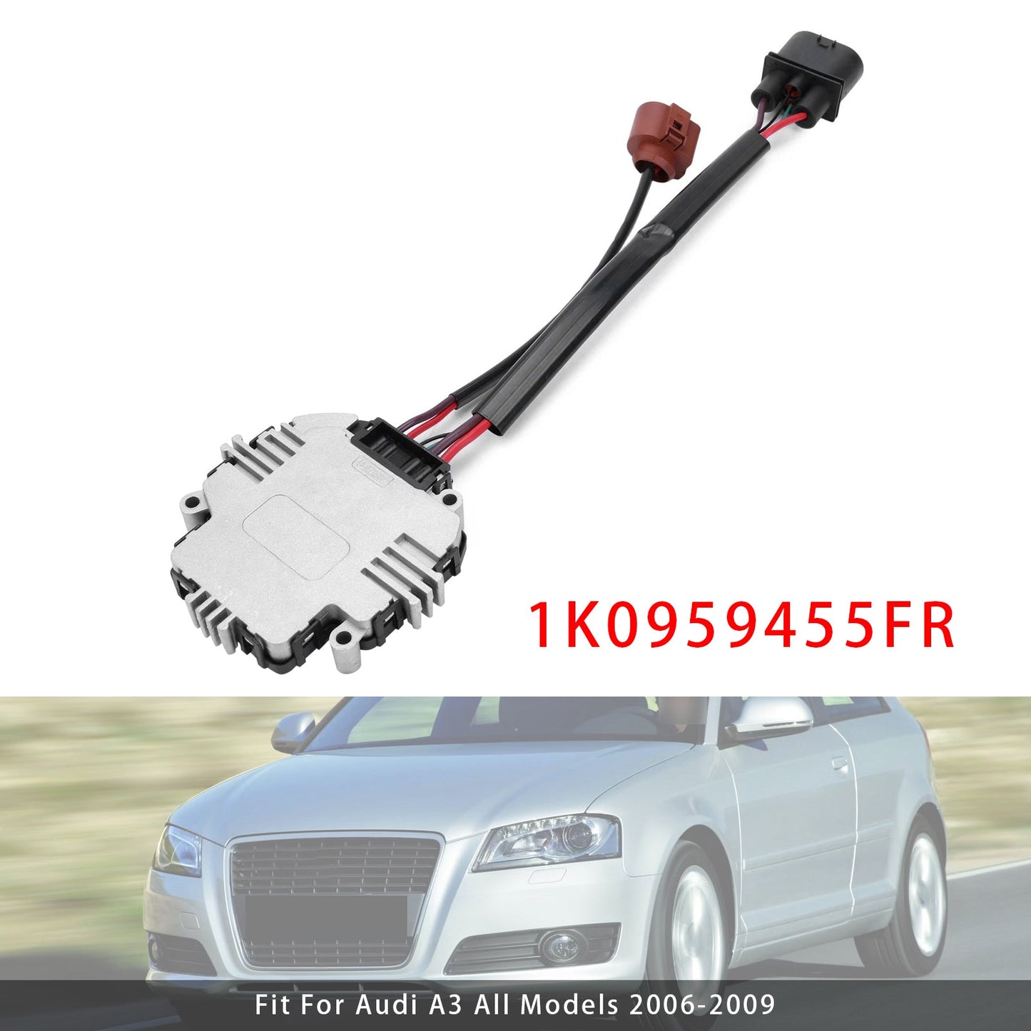 VW Golf Jetta Passat Audi A3 TT 1K0959455FR Radiator Fan Control Module