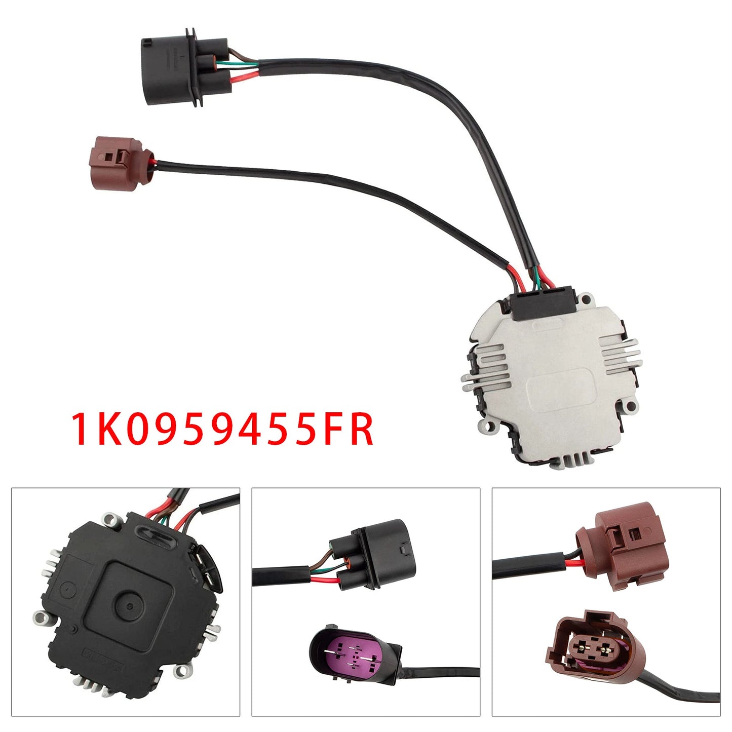 VW Golf Jetta Passat Audi A3 TT 1K0959455FR Radiator Fan Control Module