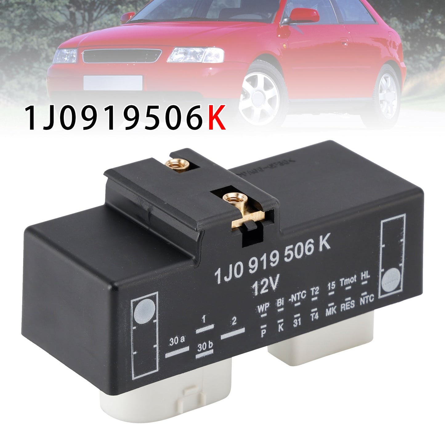 VW Golf IV New Beetle Audi TT A3 Seat 1J0919506K Radiator Fan Control Module