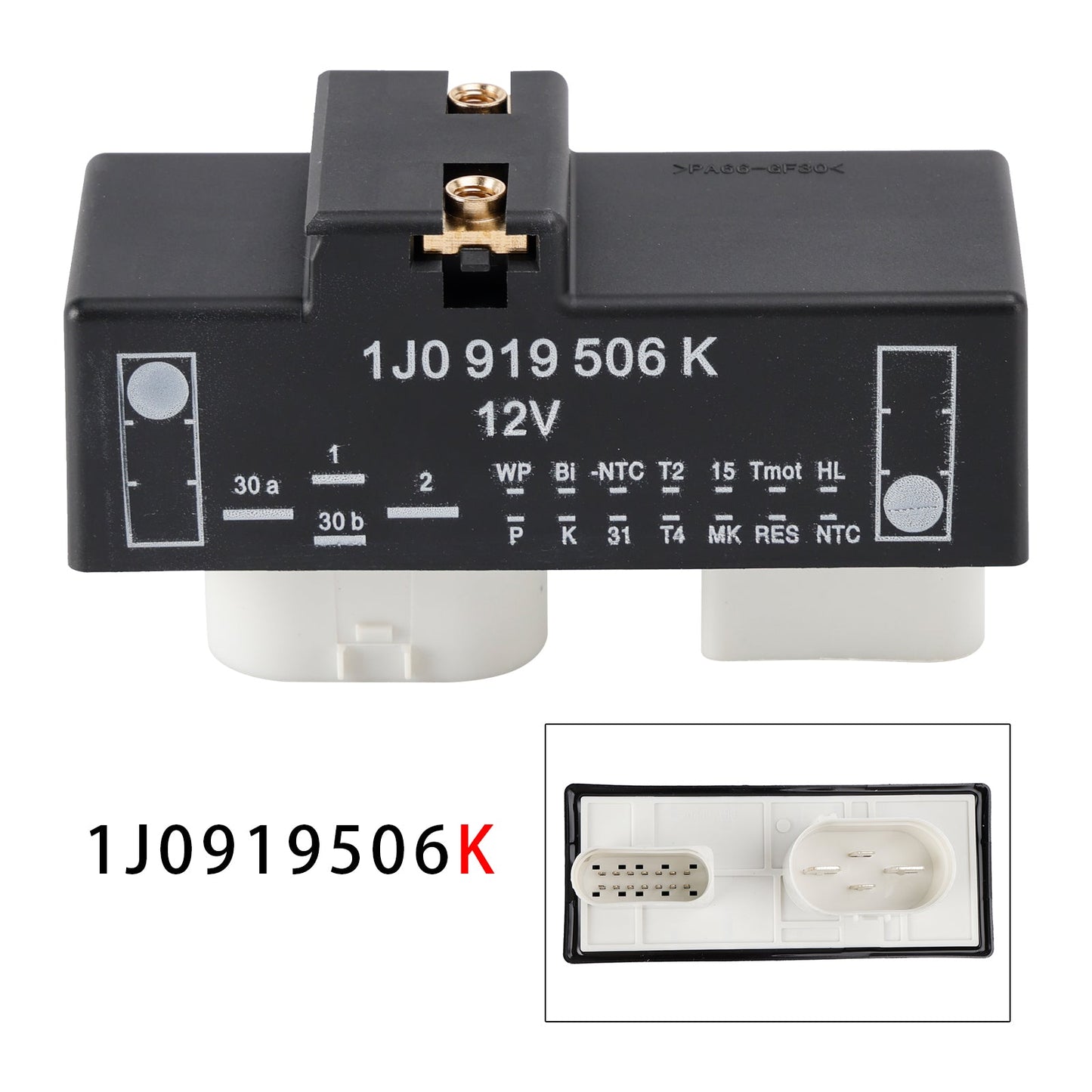 VW Golf IV New Beetle Audi TT A3 Seat 1J0919506K Radiator Fan Control Module