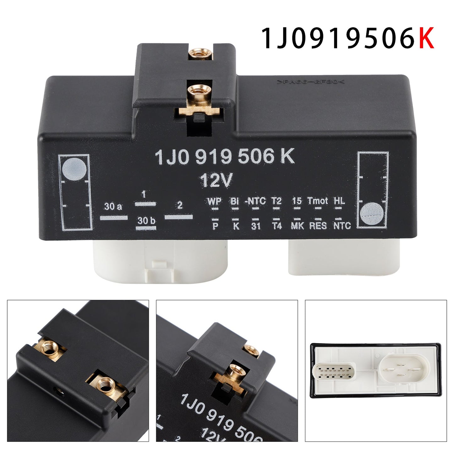 VW Golf IV New Beetle Audi TT A3 Seat 1J0919506K Radiator Fan Control Module