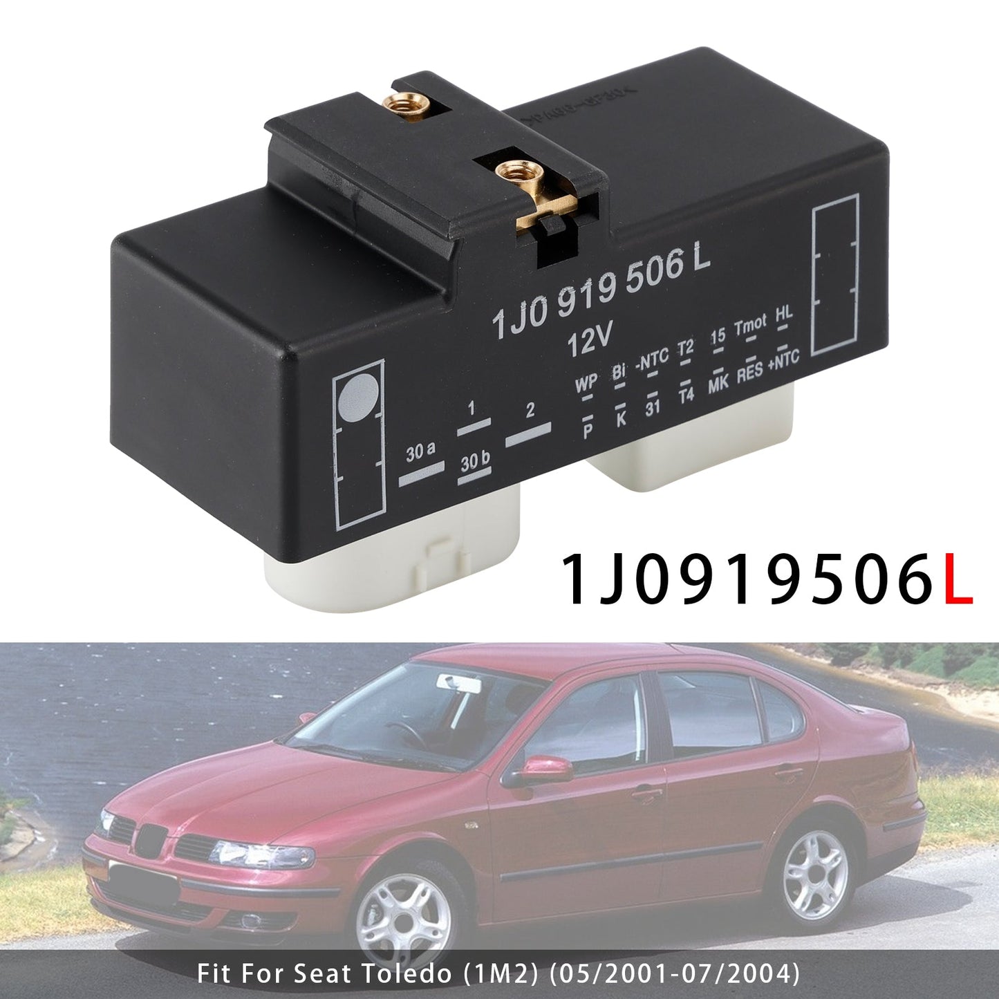 VW Golf IV Bora Audi A3 Skoda 1J0919506L Radiator Fan Control Module