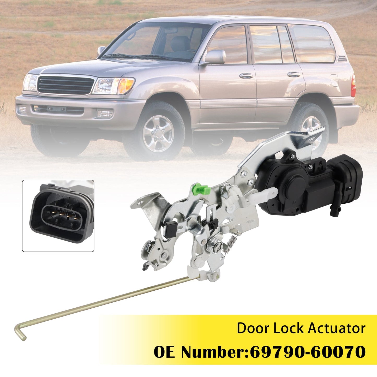 Toyota Land Cruiser Lexus LX470 1998-2007 Door Lock Actuator 69790-60070