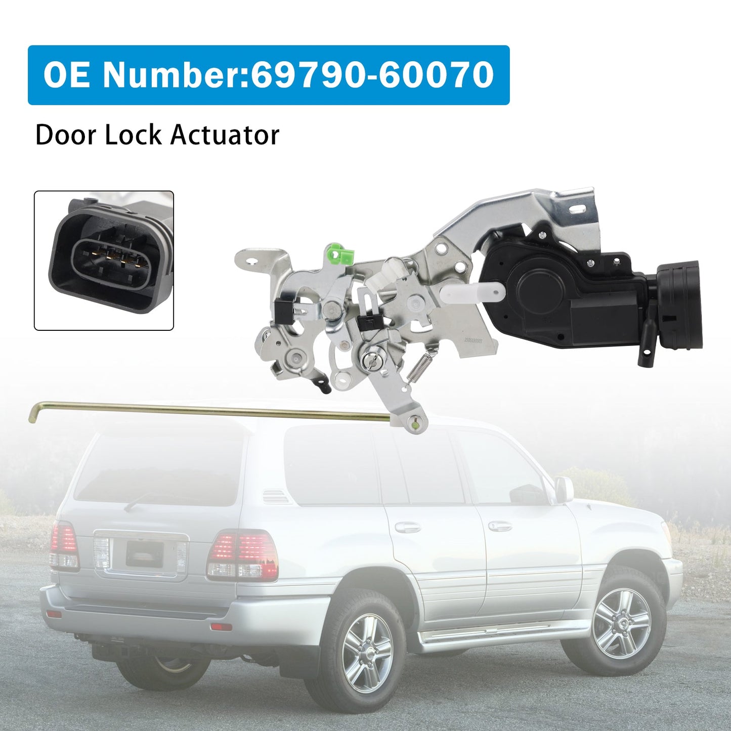 Toyota Land Cruiser Lexus LX470 1998-2007 Door Lock Actuator 69790-60070