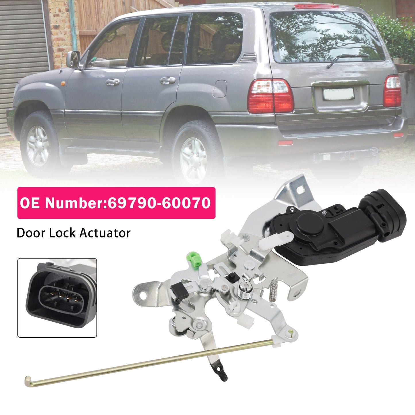 Toyota Land Cruiser Lexus LX470 1998-2007 Door Lock Actuator 69790-60070