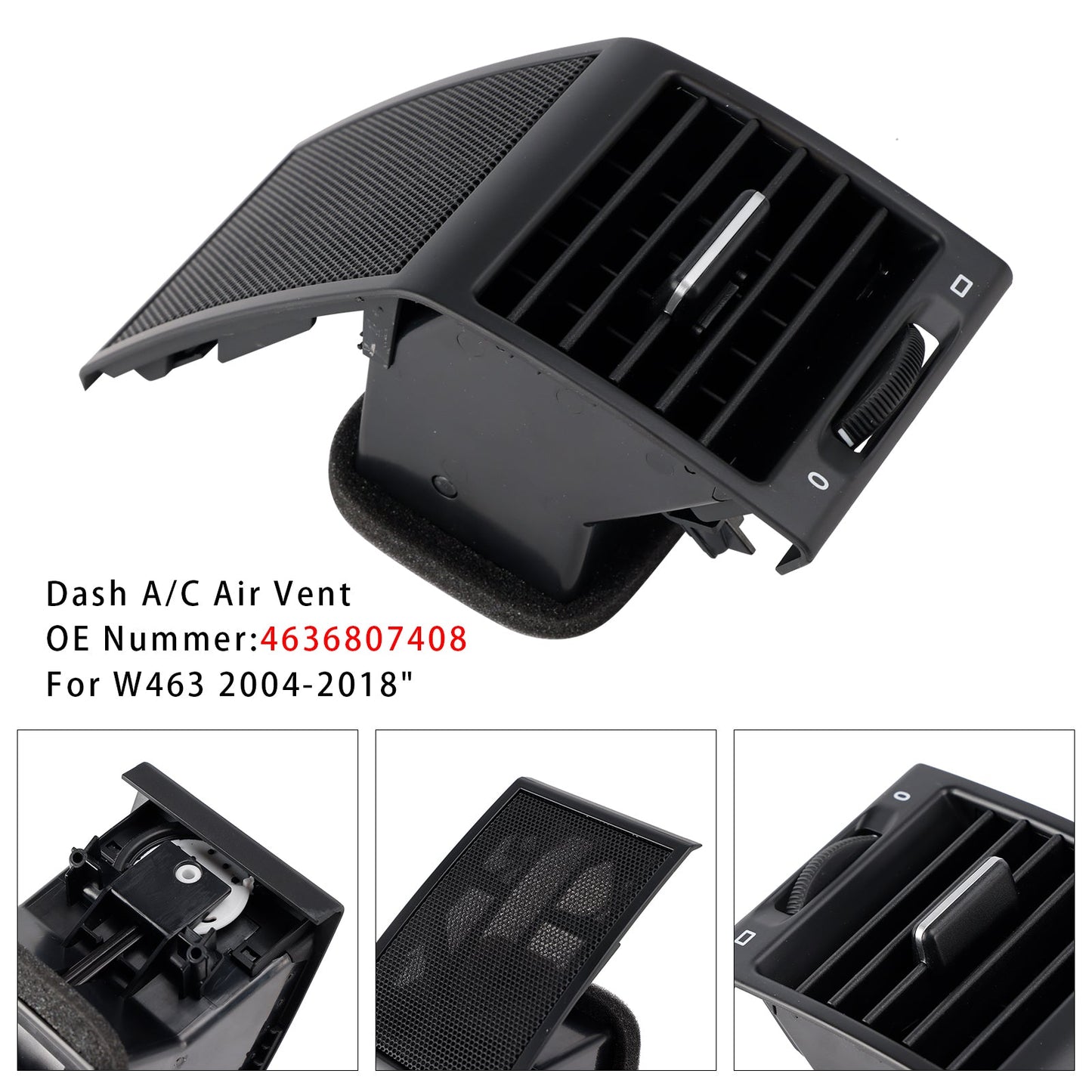 Mercedes Benz G55 G500 G550 2004-2018 Left/Right Dash A/C Air Vent 4636807408