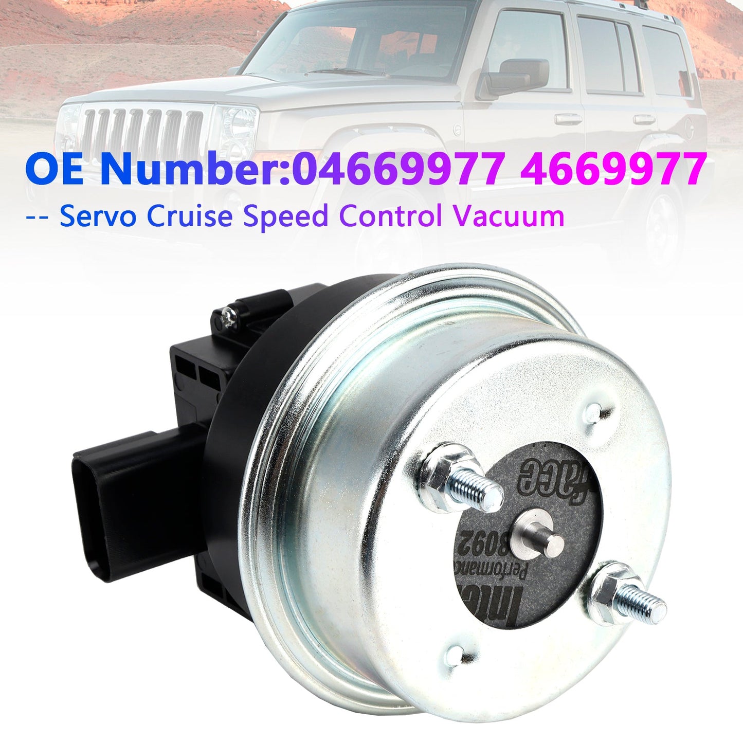 Servo Cruise Speed Control Vacuum for Jeep Chrysler Dodge Ram Dakota Durango