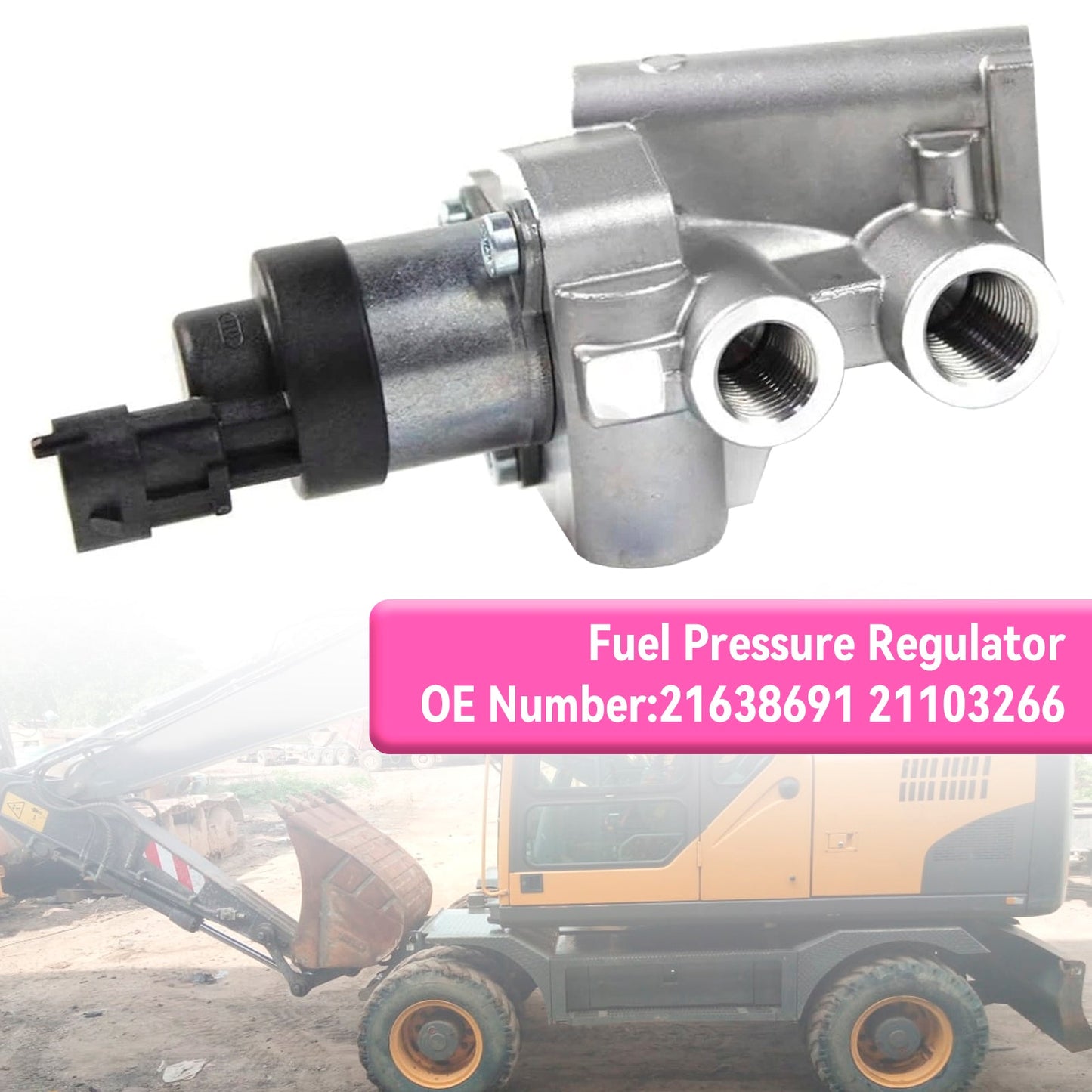 Volvo EW145B EC210B Excavator 21638691 21103266 Fuel Pressure Regulator