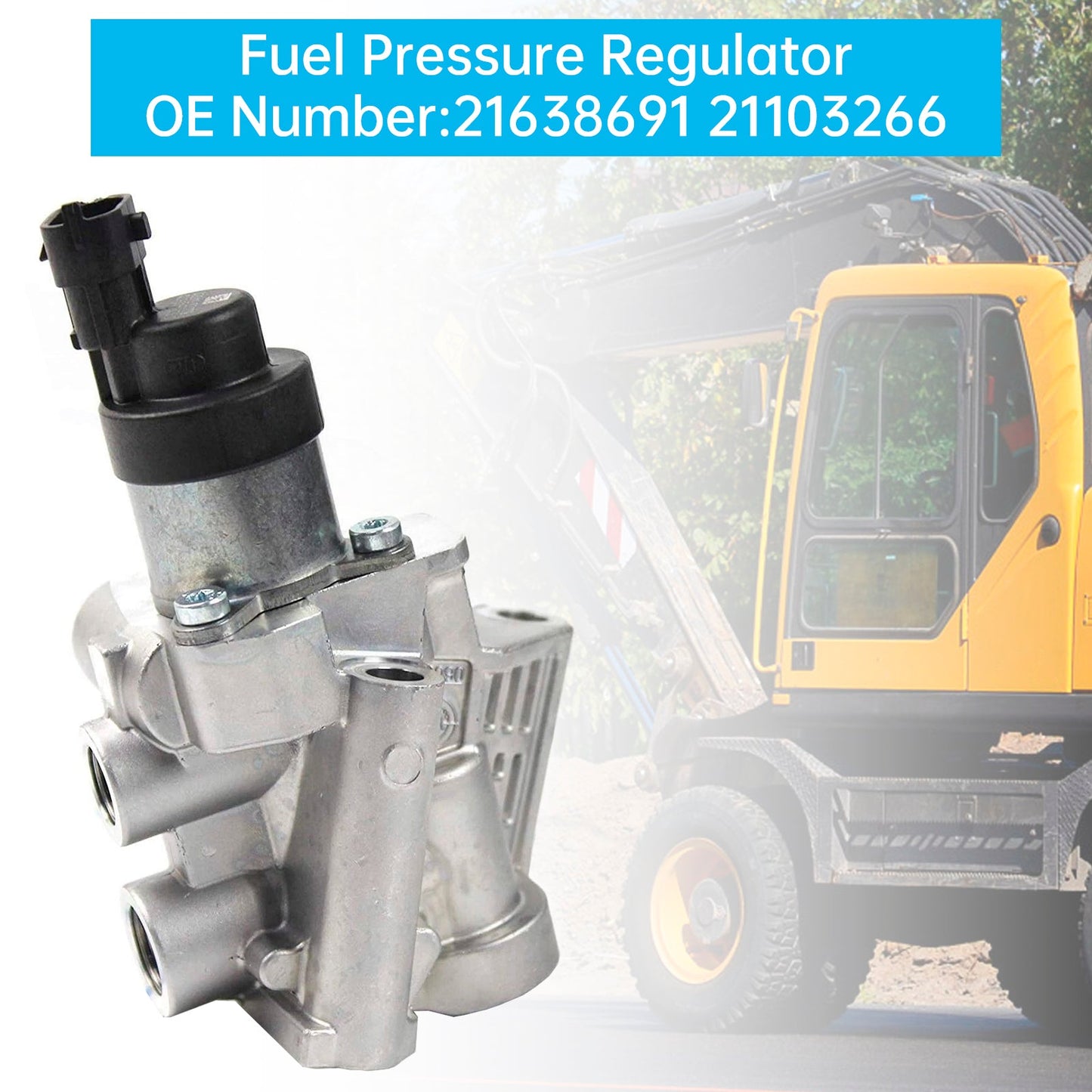 Volvo EW145B EC210B Excavator 21638691 21103266 Fuel Pressure Regulator