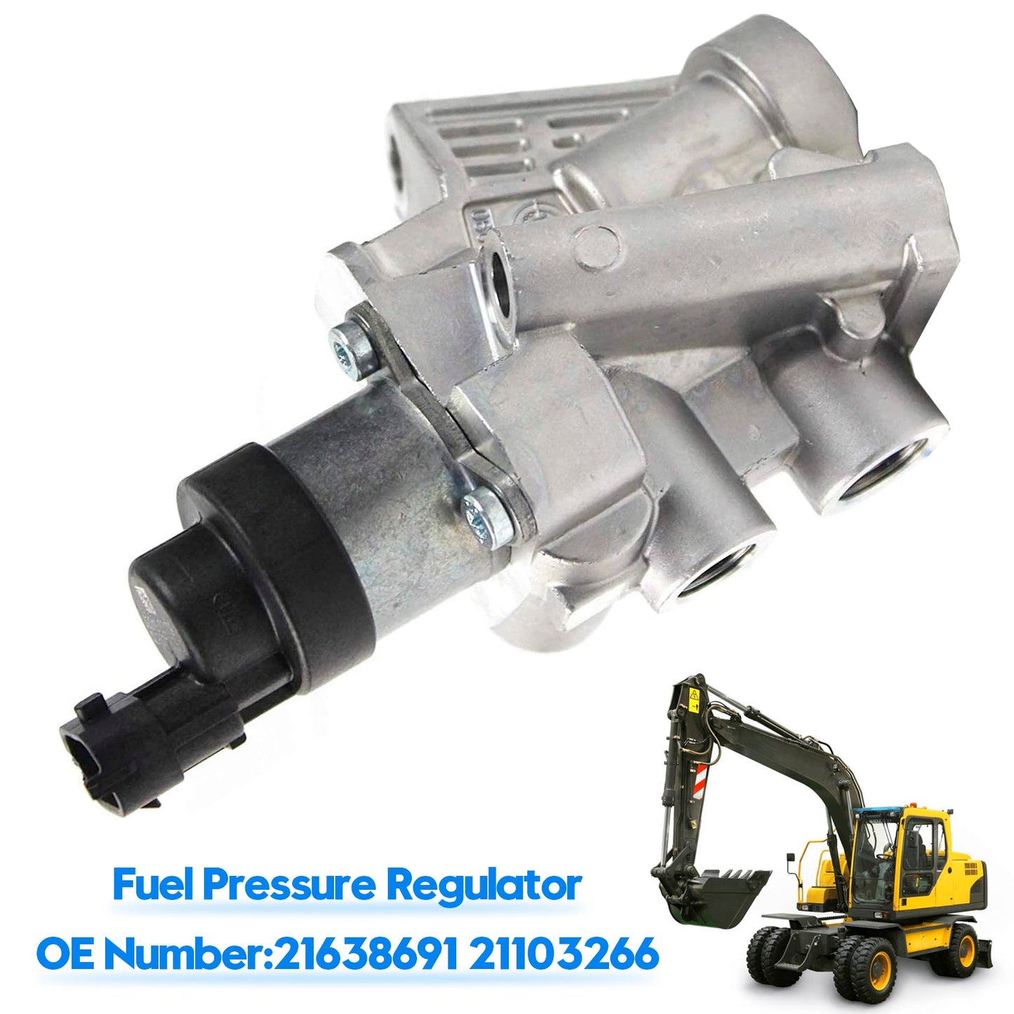 Volvo EW145B EC210B Excavator 21638691 21103266 Fuel Pressure Regulator