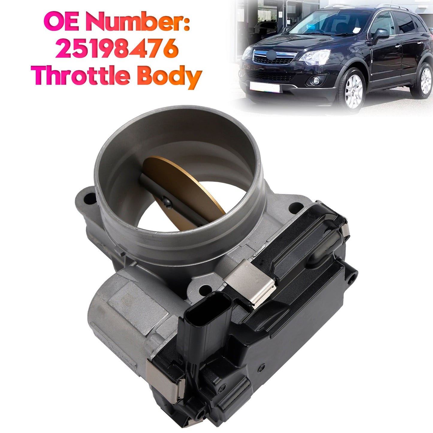 Vauxhall Antara A A22DM 2.2 CDTi Diesel 2010-2015 Throttle Body 25198476