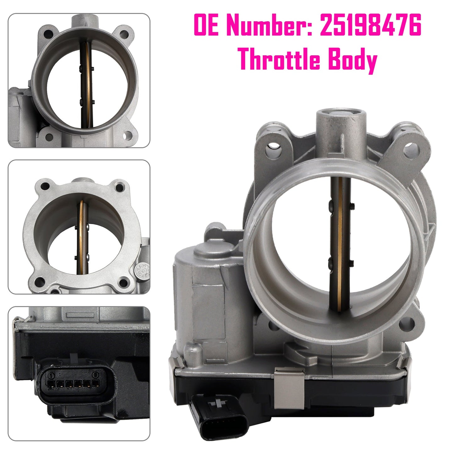 Vauxhall Antara A A22DM 2.2 CDTi Diesel 2010-2015 Throttle Body 25198476