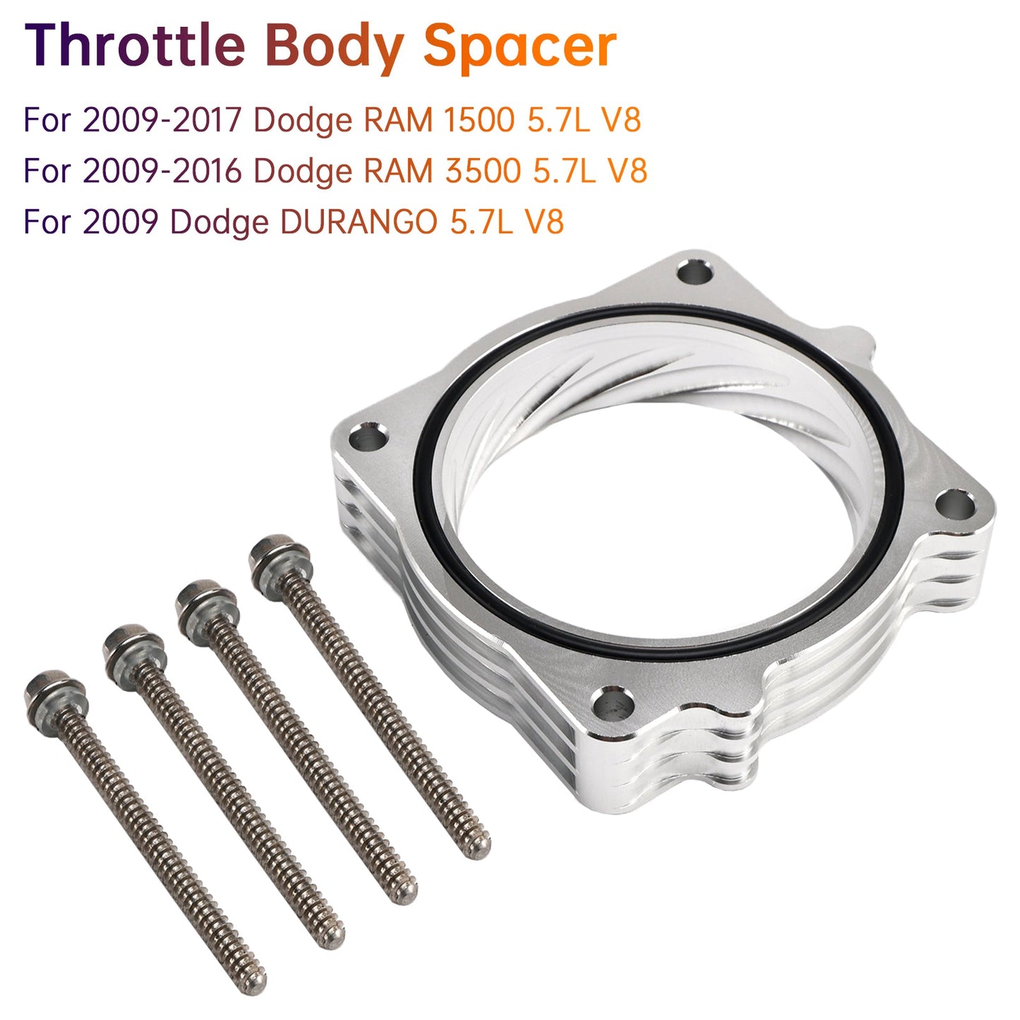 2009-2018 Dodge RAM 1500 2500 3500 5.7l v8 Throttle Body Spacer