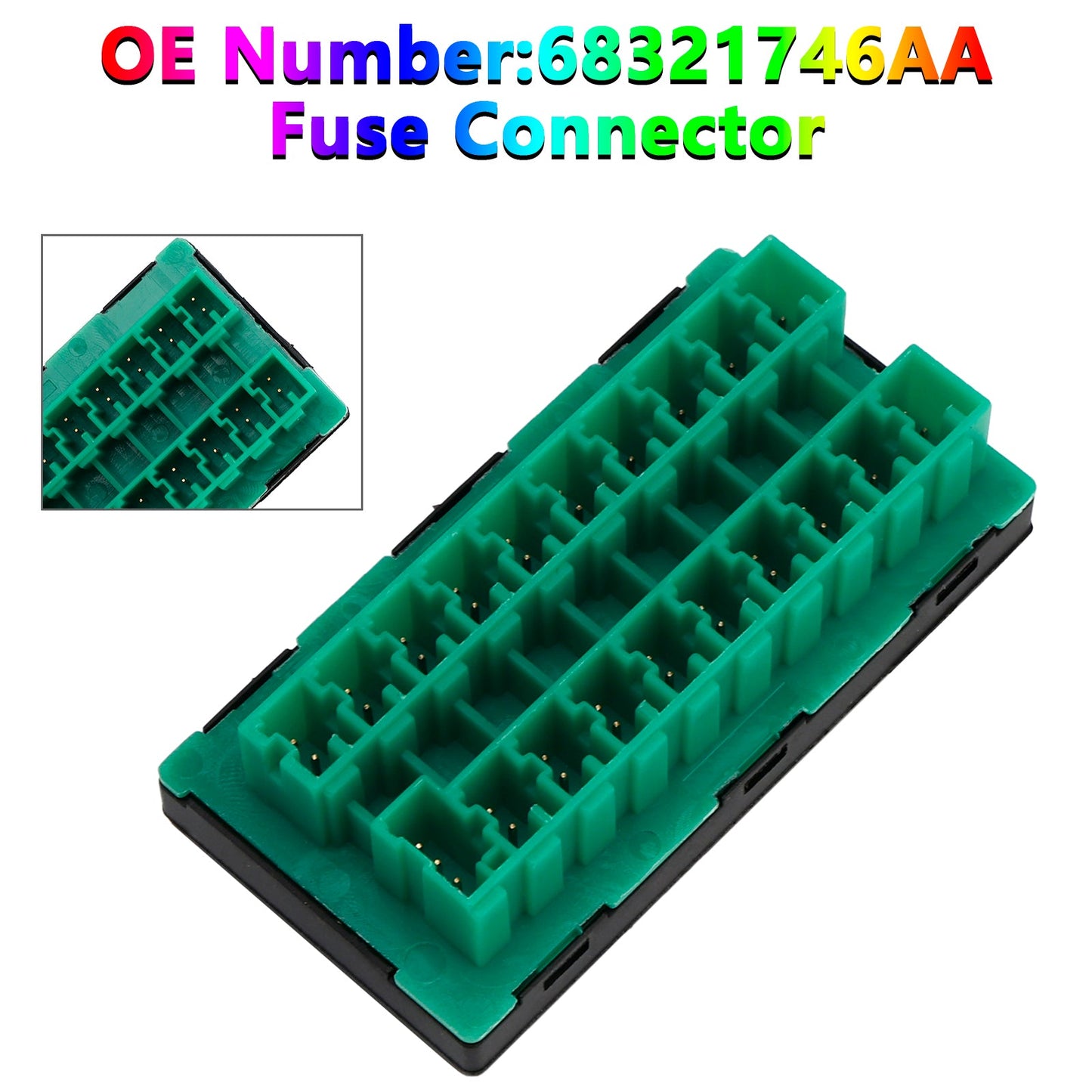 68321746AA Fuse Connector For Jeep Wrangler Gladiator Ram 1500 2500 Chrysler