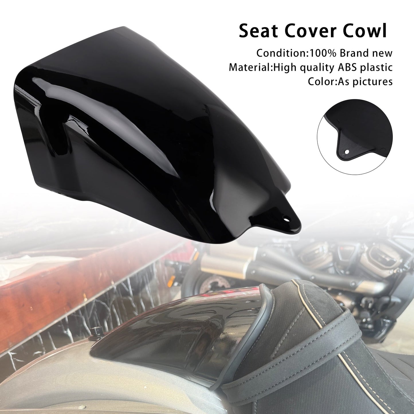 Touring CVO Road Glide FLTRXSE 2023-2025 Passenger Seat Cover Cowl Camel Hump