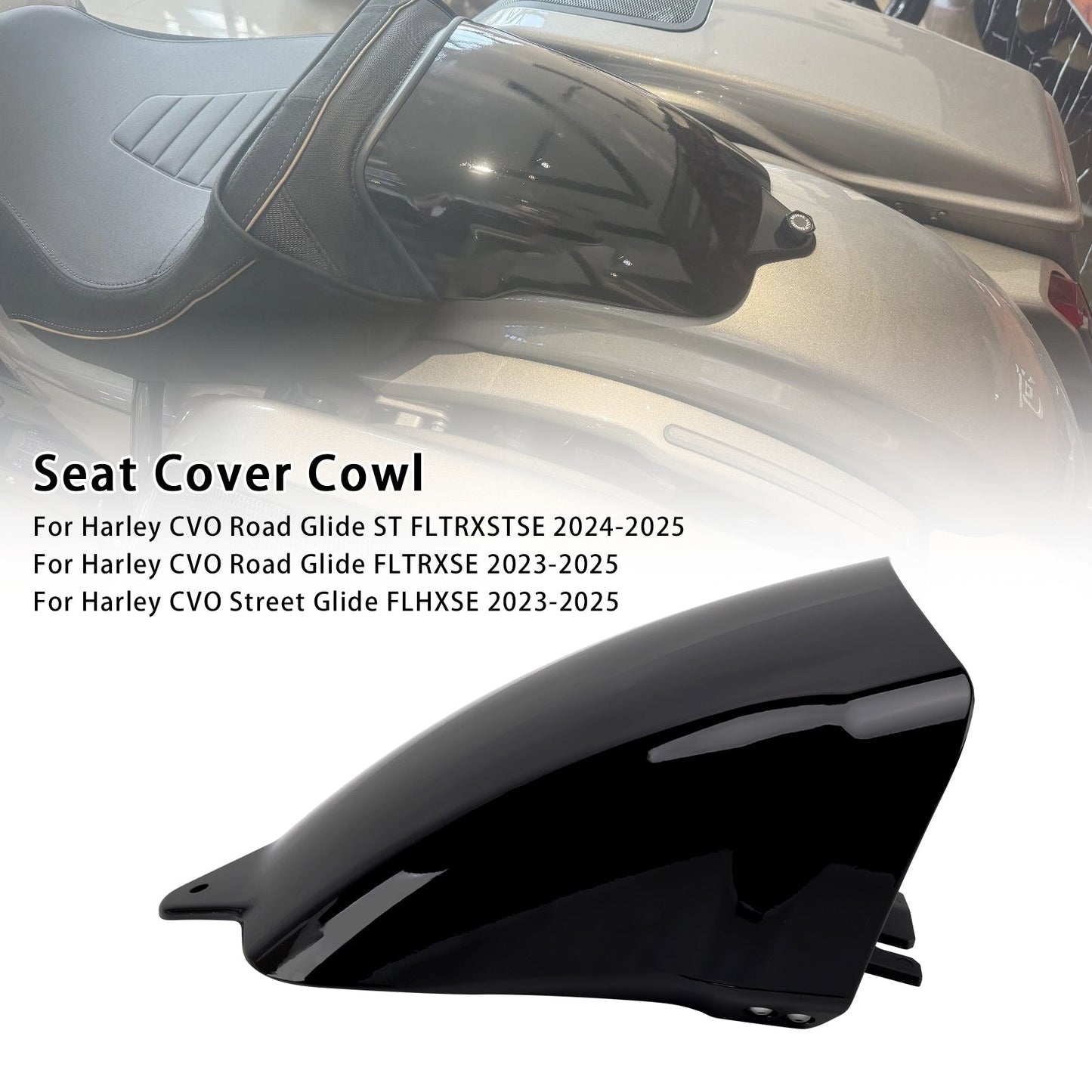 Touring CVO Road Glide FLTRXSE 2023-2025 Passenger Seat Cover Cowl Camel Hump