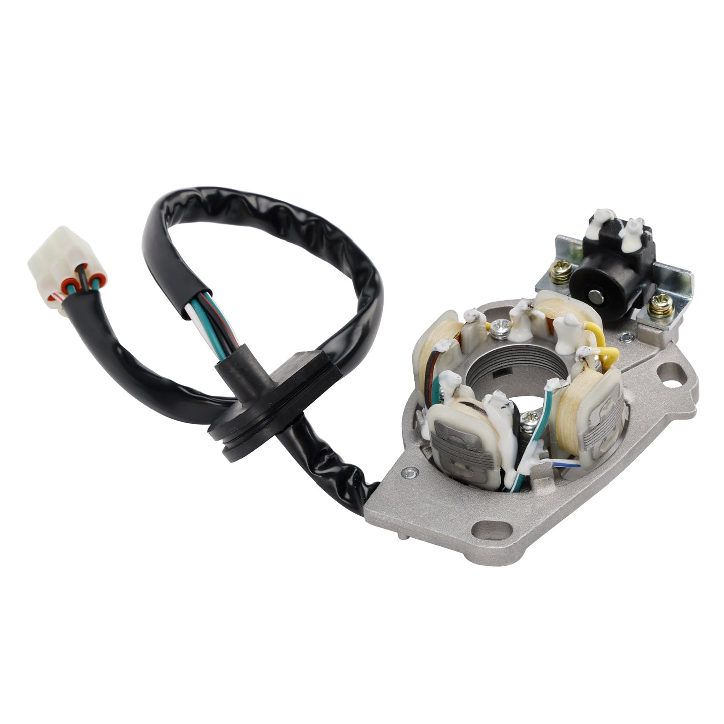 Yamaha YZ125 YZ125X 2022-2025 Magneto Generator Stator Base Assy B4X-85560-00 B4X-85560-02