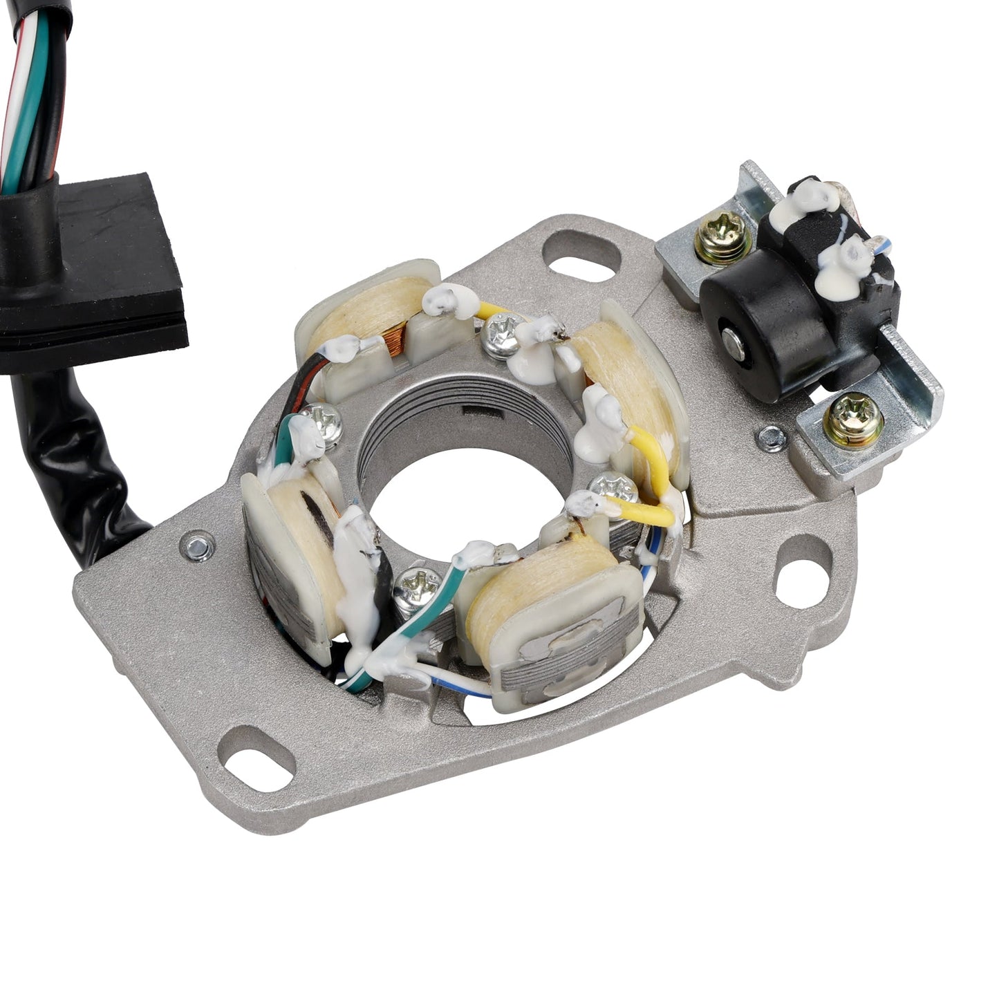 Yamaha YZ125 YZ125X 2022-2025 Magneto Generator Stator Base Assy B4X-85560-00 B4X-85560-02