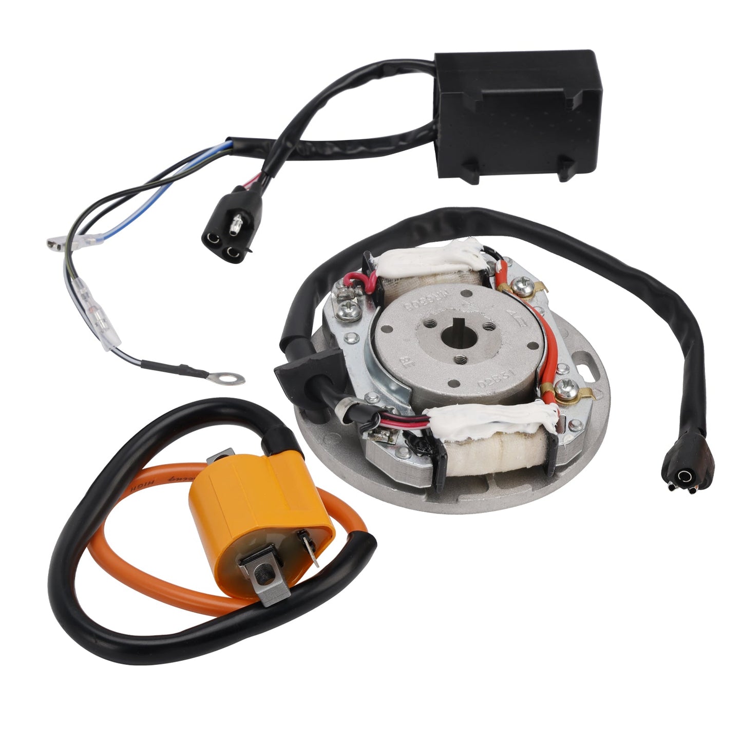 1974-1986  Suzuki RM125 RM250 RM465 RM500 32900-20420 Electrical CDI Stator Flywheel Igniter Ignition Coil