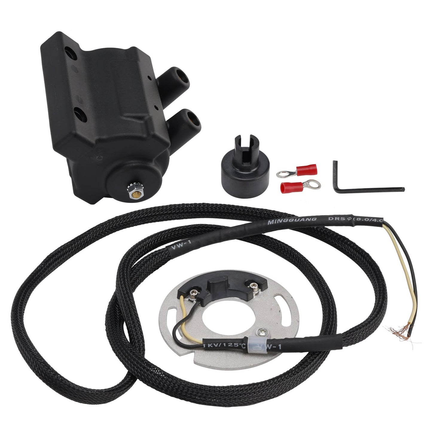 Complete Ignition Coil Kit  - Dual Fire Fit For 1970-2003 Carb Models