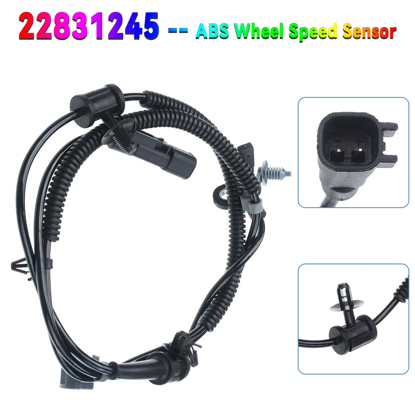 Rear Left ABS Wheel Speed Sensor 22831245 for Opel Insignia A 22831245 23483151