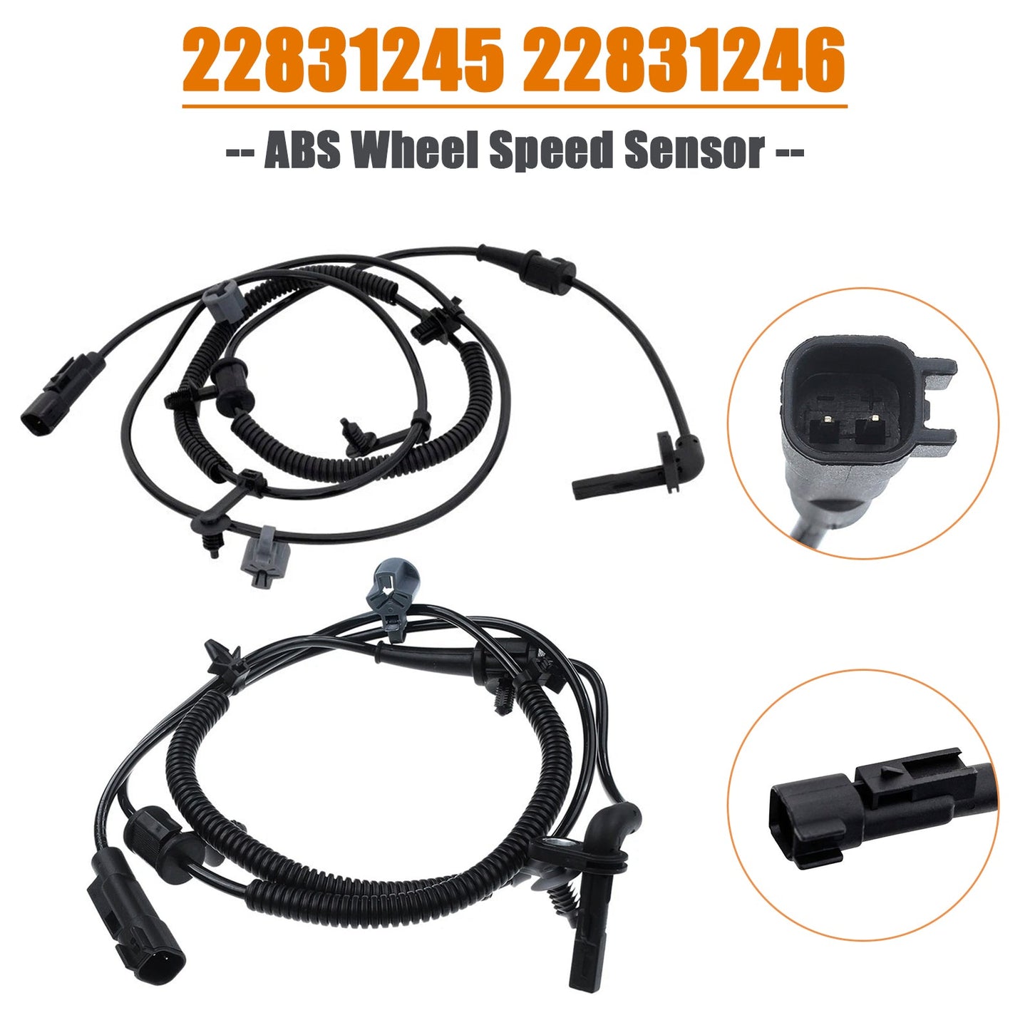 Opel Insignia A 22831245 22831246 Rear Right & Left ABS Wheel Speed Sensor