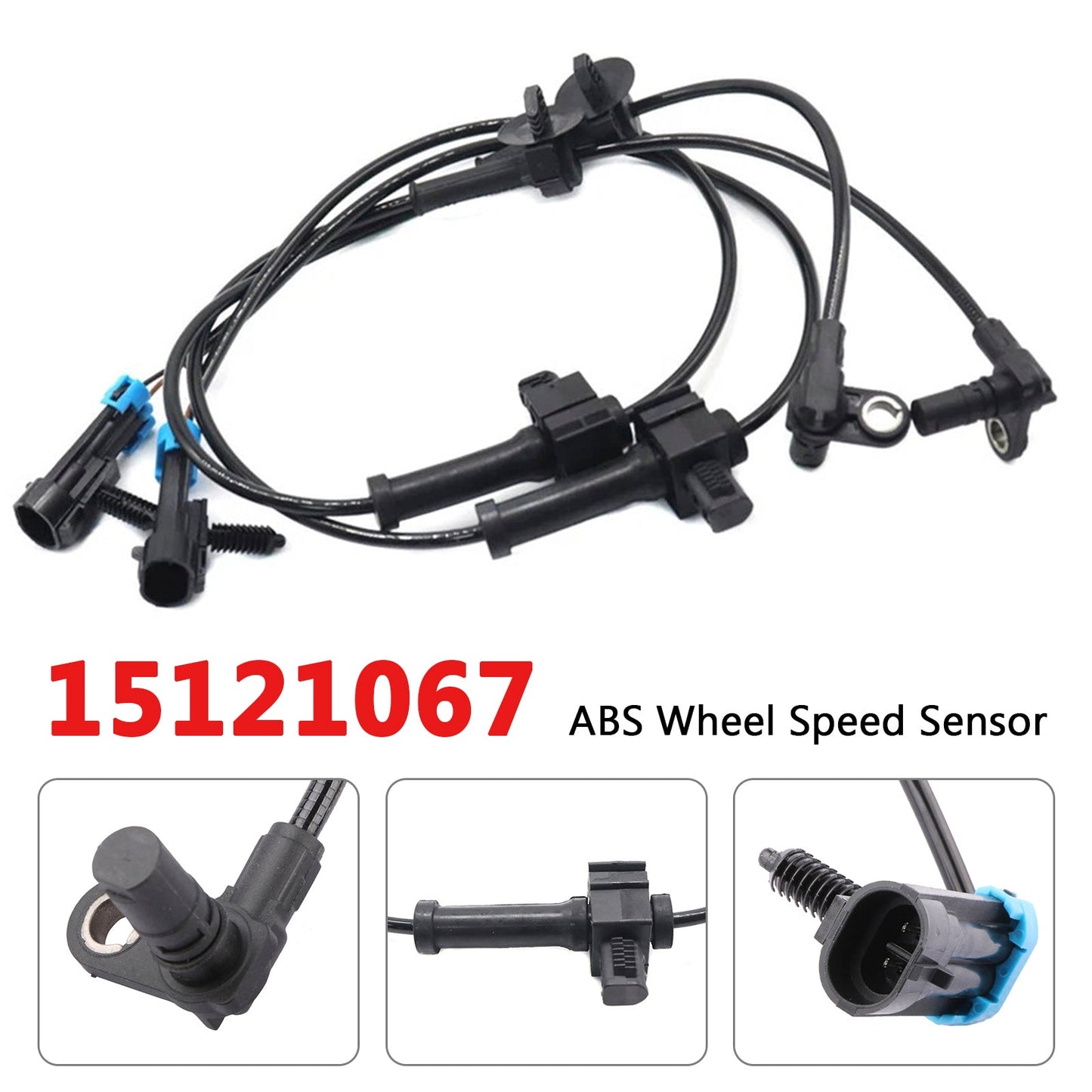 Cadillac Escalade Rear Left or Right ABS Wheel Speed Sensor 15121067 20938122