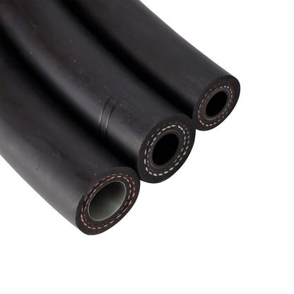 Custom Air Conditioning Lines 42810100 A/C Hose & Fitting Kit  Includes AN6/AN8/AN10 Hoses, Straight & 90Degree Fittings O-Rings, Band Clamps & Grommets